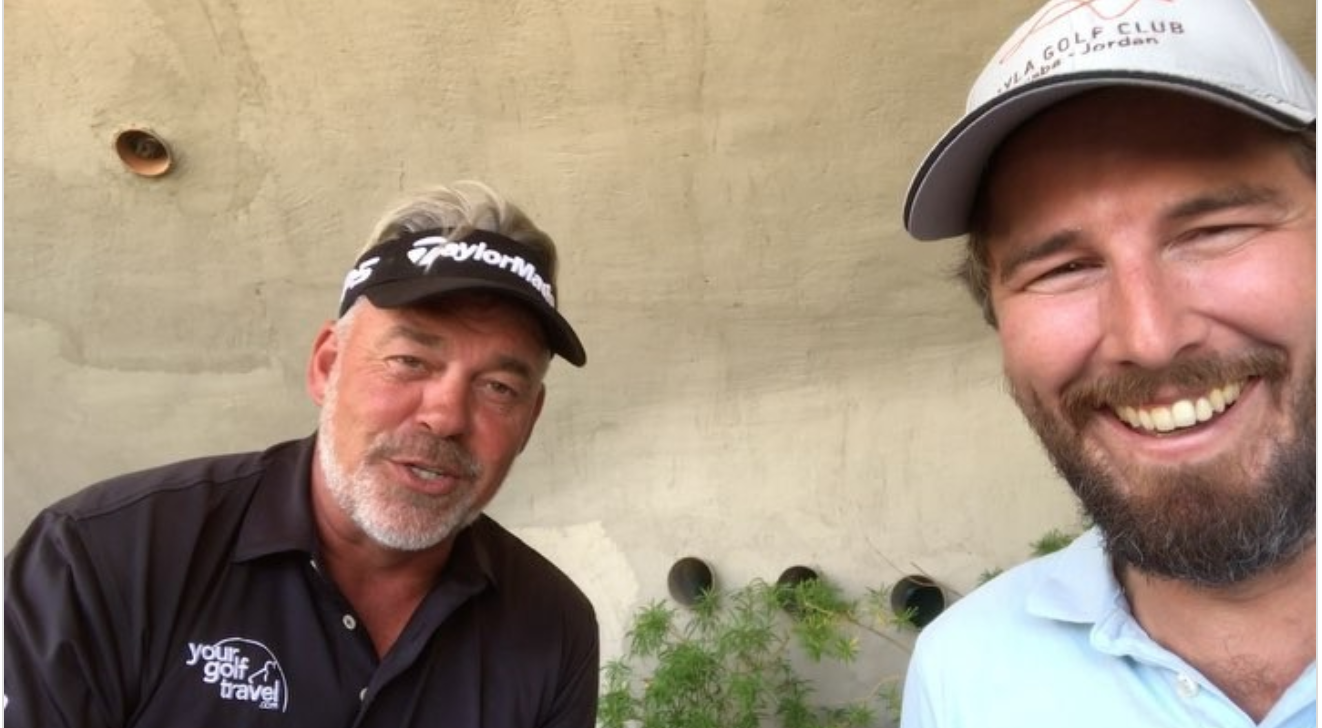 Dubai Eye radio host tees it up with former Open champion in pro event, inevitable ribbing ensues