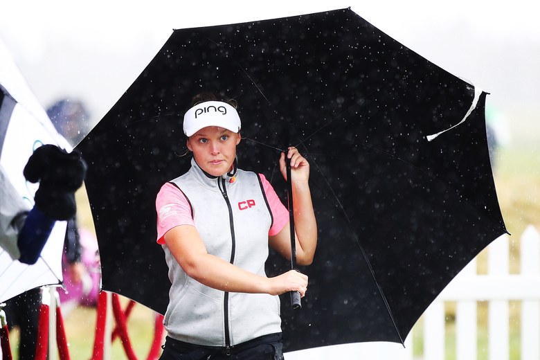 Brooke Henderson overcomes bad weather at New Zealand Women’s Open to claim second win of 2017