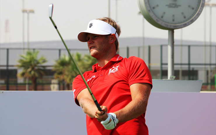Sturehed stretches away at MENA Tour Championship with course record 63 as Joy closes in on Elson in OOM race