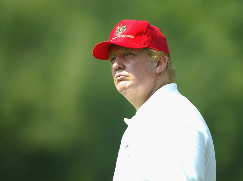 How much golf does Donald Trump play compared to average Americans?