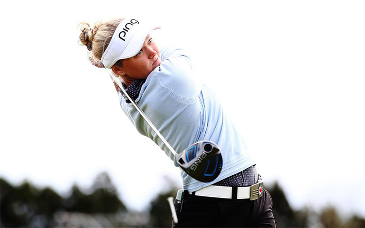 Brooke Henderson is (statistically) the same player she was last year. But she says the seasons feel very different.