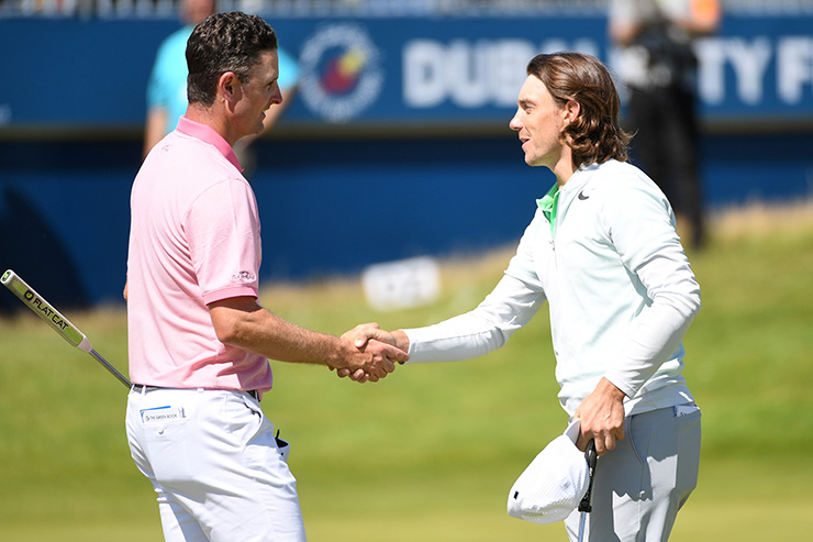TEE TIMES: Fleetwood and Rose bring up the rear as Garcia and Rahm lead assault on Earth