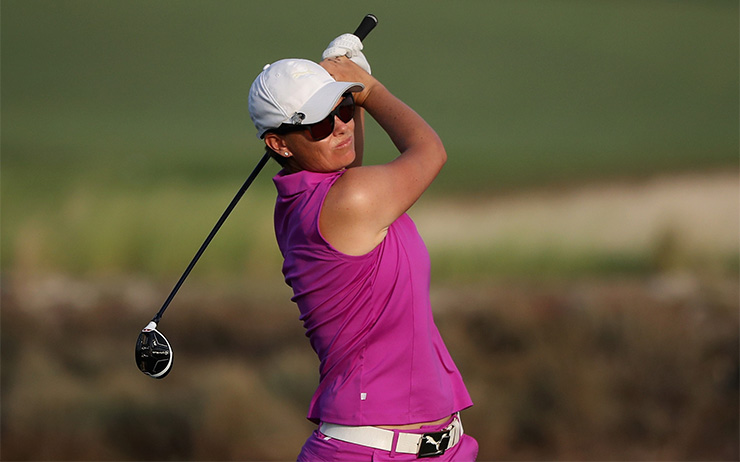 Lee-Anne sets sizzling Pace at Saadiyat Beach  