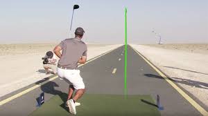 European Tour pros try to hit 2-yard fairway to delightful results