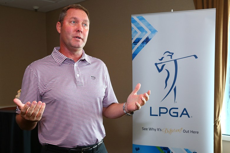 LPGA commish Mike Whan wants a mulligan on his move of the Evian Championship to September