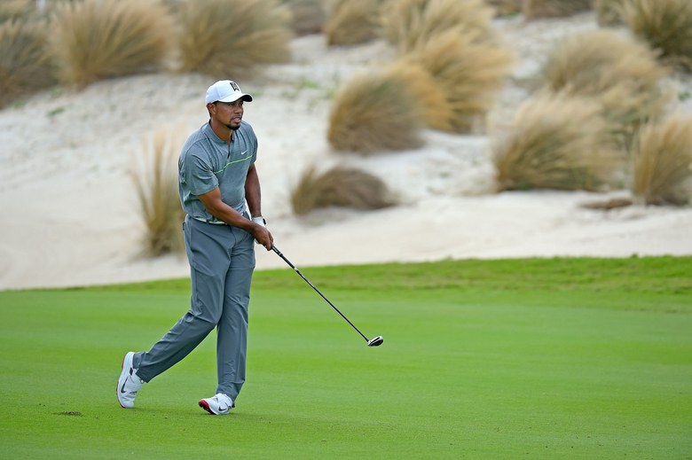 Tiger reunites with Joe LaCava, plays pain-free practice round at site of this week’s Hero World Challenge