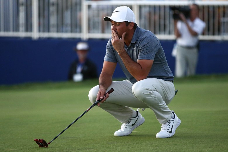 Jason Day, Alex Noren headed for Monday finish after five playoff holes at the Farmers Insurance Open