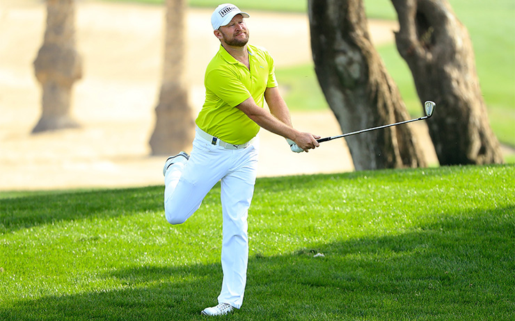 Donaldson dominates a red number day in Dubai