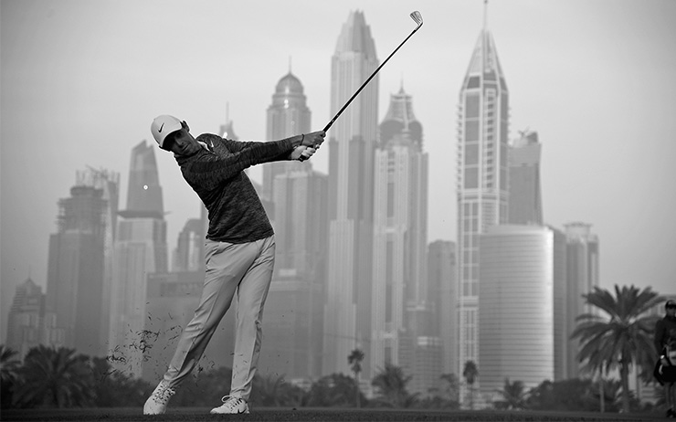 McIlroy roars into the halfway lead as sizzling Majlis scoring continues