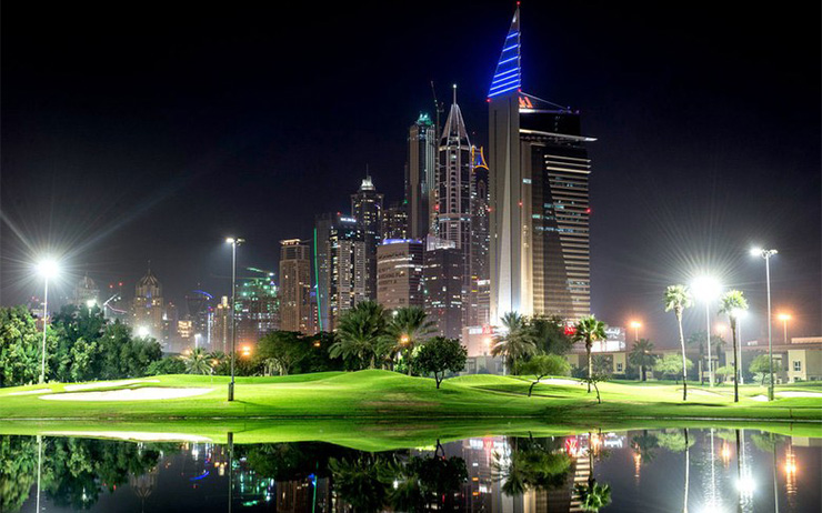 Night golf is coming to the Omega Dubai Desert Classic (kinda, sorta)
