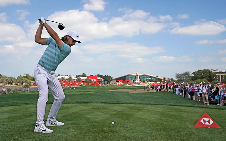 Fleetwood off to a flyer as Tanihara eases into share of Abu Dhabi lead