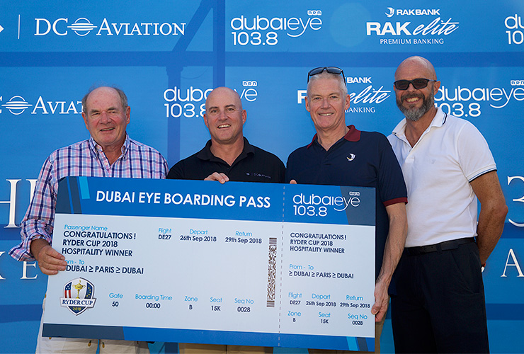 Dream Ryder Cup prize for corporate day golfer who didn’t play the ‘greatest’