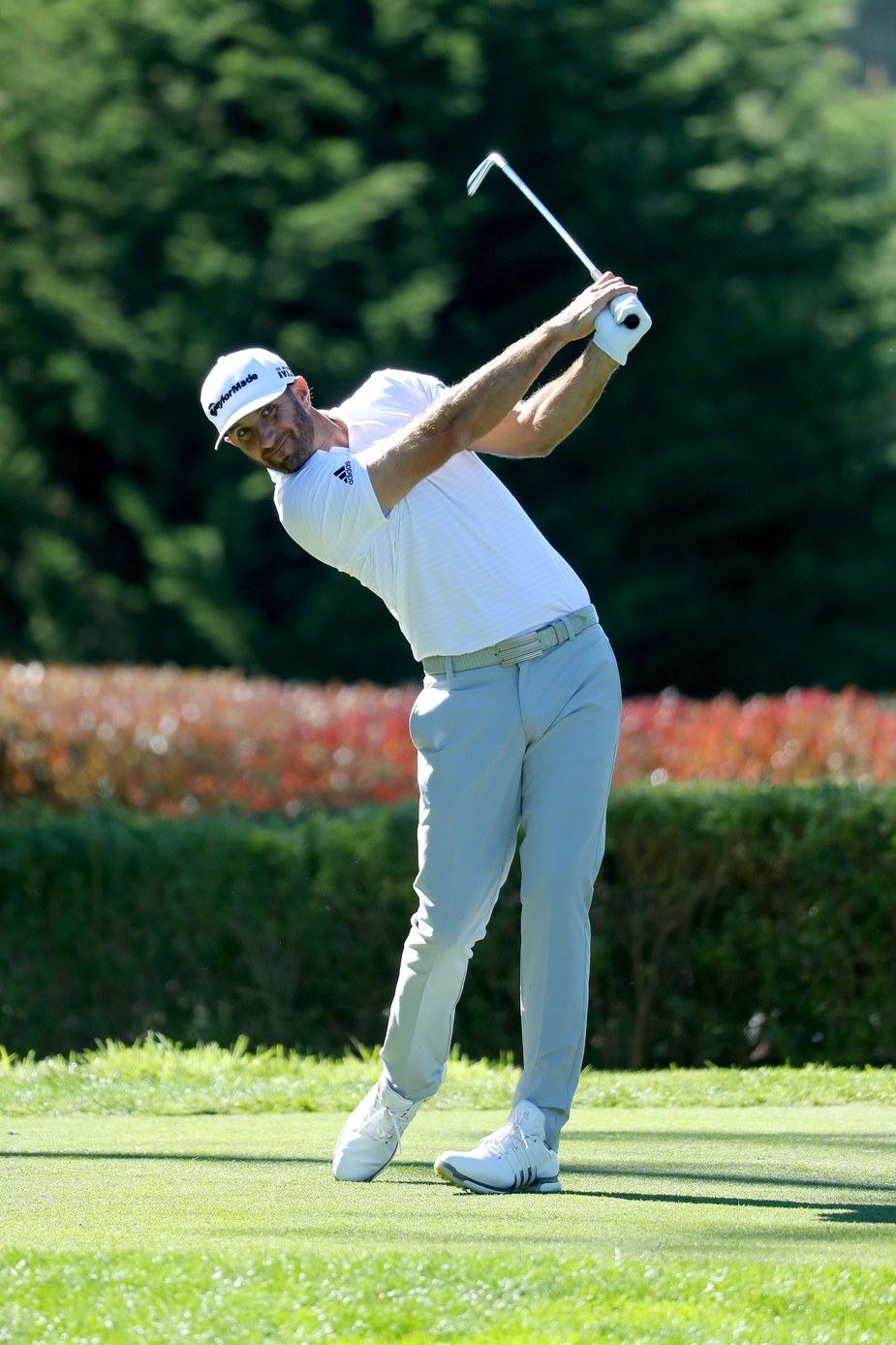 Dustin Johnson, Ted Potter Jr. tied for lead at AT&T Pebble Beach Pro-Am