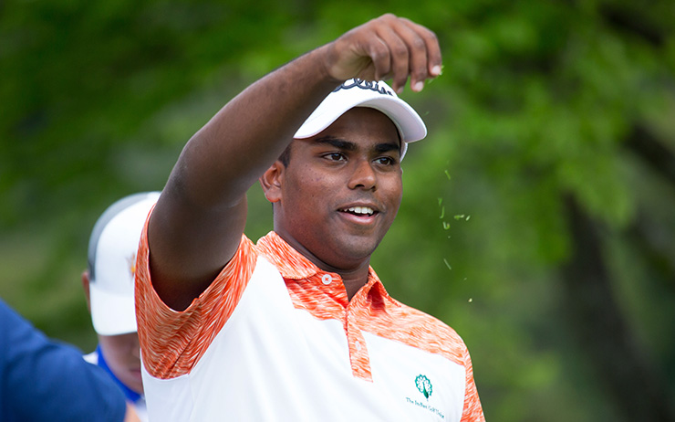 Thomas and Clements winless as Asia-Pacific edge first day at Bonallack Trophy