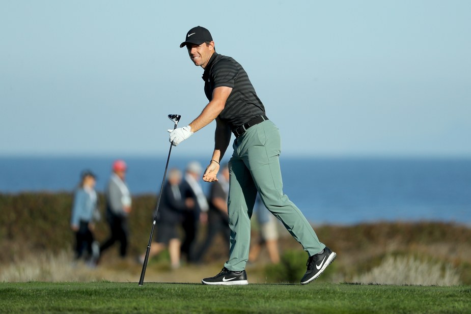 Rory McIlroy finds the upside after missing the cut at the AT&T Pebble Beach Pro-Am
