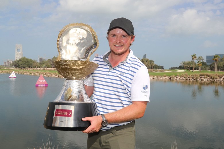 Rising star Eddie Pepperell gets the maiden win he’s been waiting for at Qatar Masters