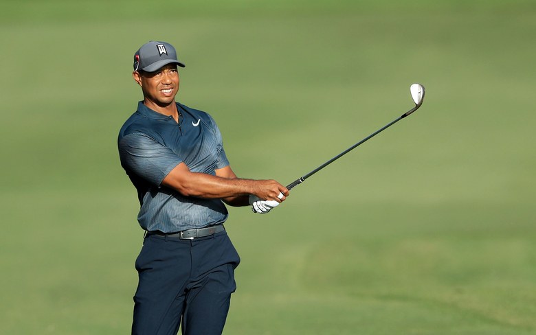 Tiger Woods ‘very pleased’ with opening-round 70 at PGA National