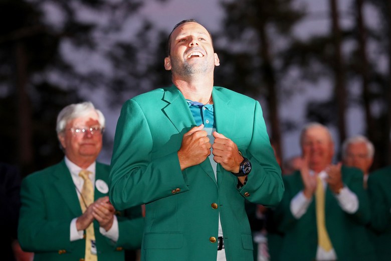 Sergio Garcia pays tribute to the Masters with name of baby girl