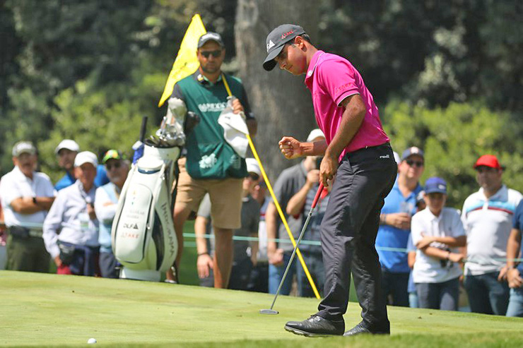 Shubhankar Sharma takes two-stroke lead into final round of his PGA Tour debut at the WGC-Mexico Championship