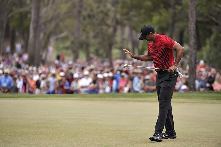 How can Tiger Woods leave a putt short at the worst possible time? A simple explanation