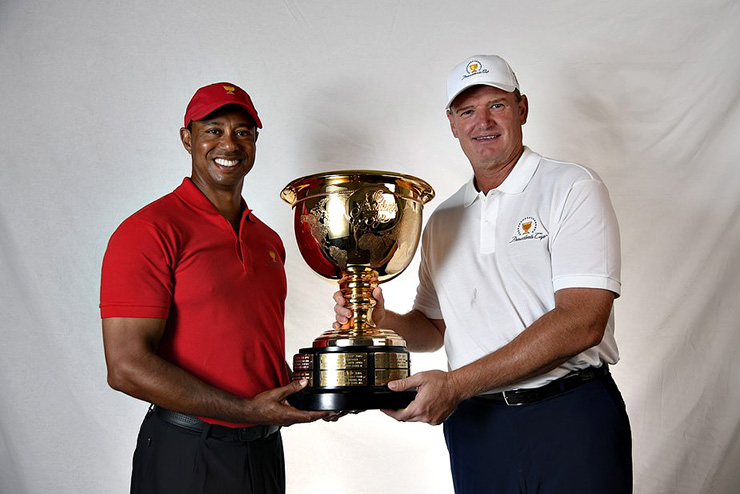 Tiger Woods, Ernie Els named Presidents Cup captains, one of whom is interested in being a playing captain