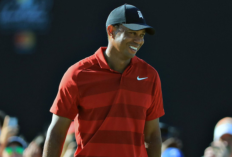 Tiger’s last start before the Masters ends with a stumble, but offers more signs of hope