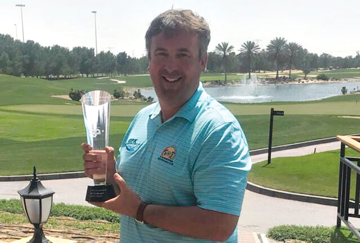 Buchanan returns to scene of dream European Tour debut, wins third UAE PGA title on the trot