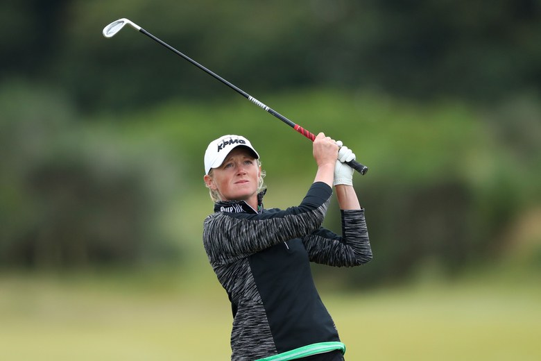 Stacy Lewis says she and her husband are expecting their first child
