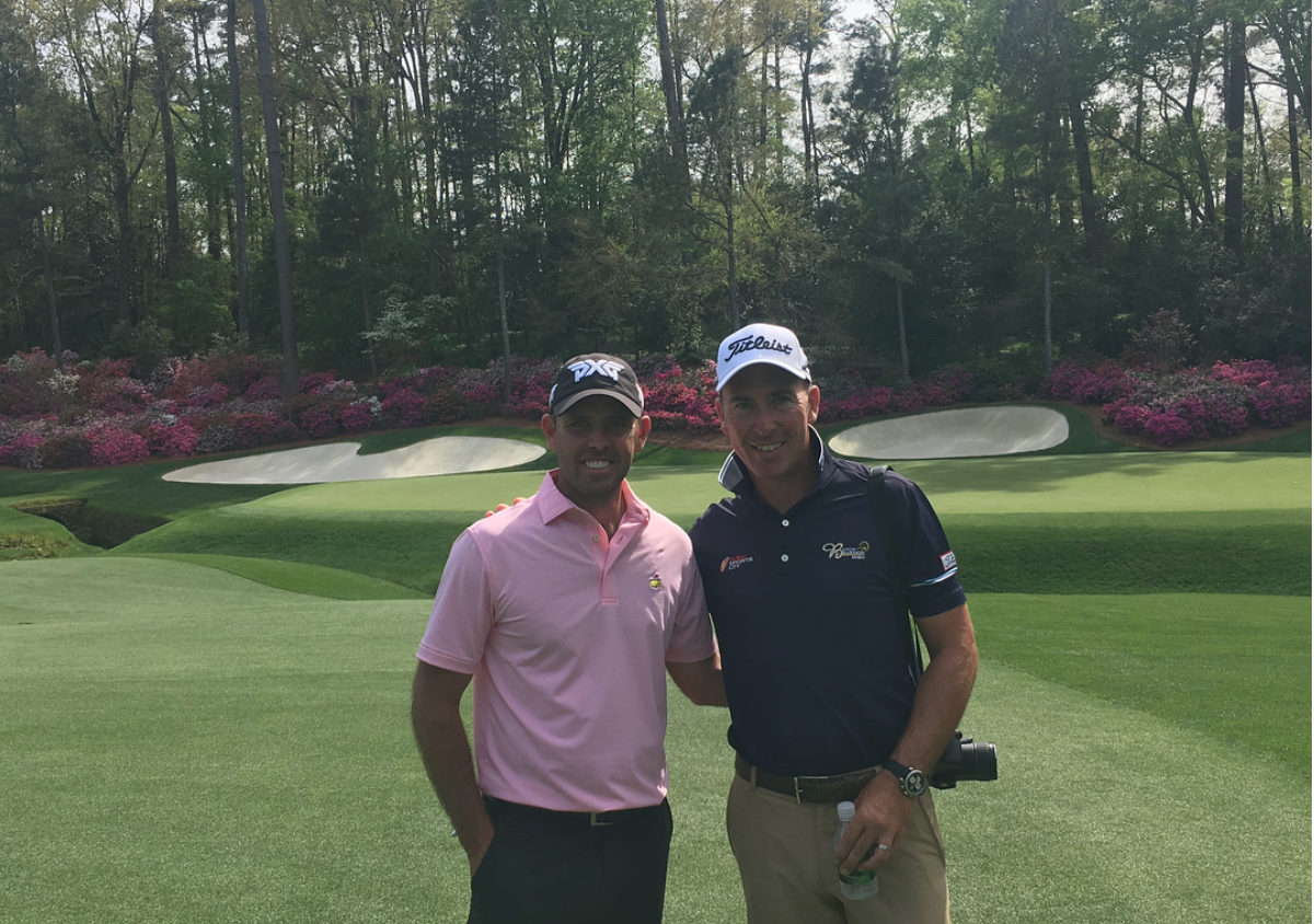Justin Parsons: I tried to stay as cool as possible as we lunched with Tiger and Lefty at Augusta
