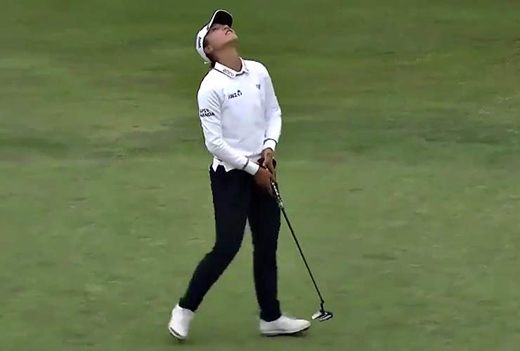 Watch Lydia Ko’s insanely clutch shot (that she nearly holed for a double eagle) to set up her first win since 2016