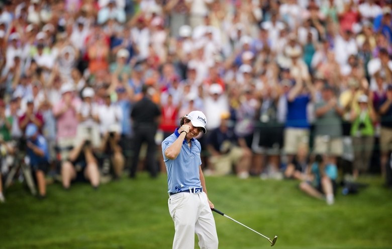 Is there any correlation between major championships and PGA Tour events at the same venue?
