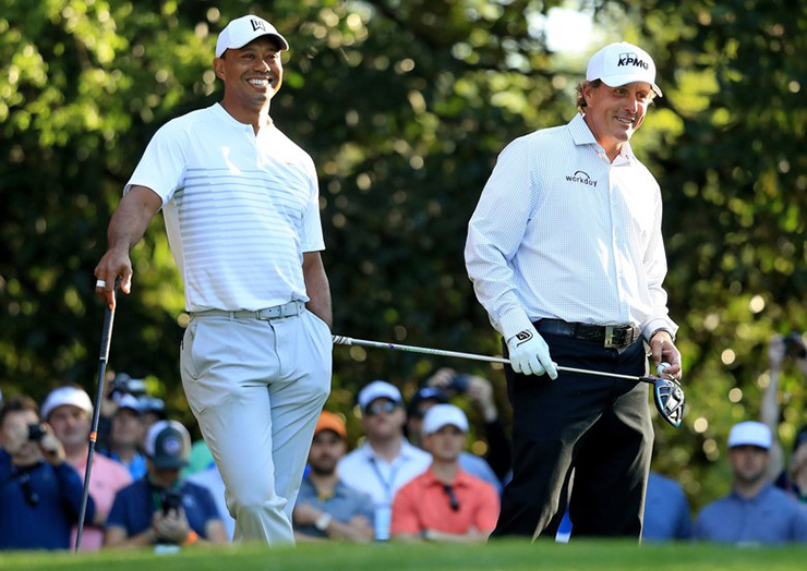 Tiger Woods, Phil Mickelson paired together for first two rounds of the Players Championship