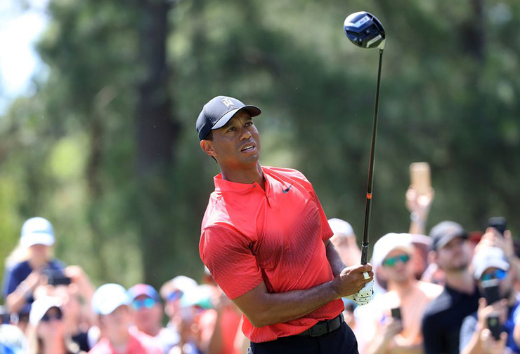 Tiger Woods posts birdie-less three-over 74 in final round of the Wells Fargo Championship