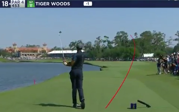 Players Championship 2018: This Tiger Woods stinger with Protracer is pure golf joy