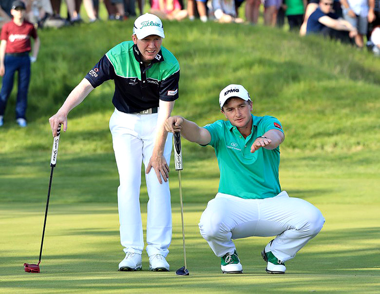 Irish pair claim Golf Sixes title as the new-fangled event strikes balance of fun and competition