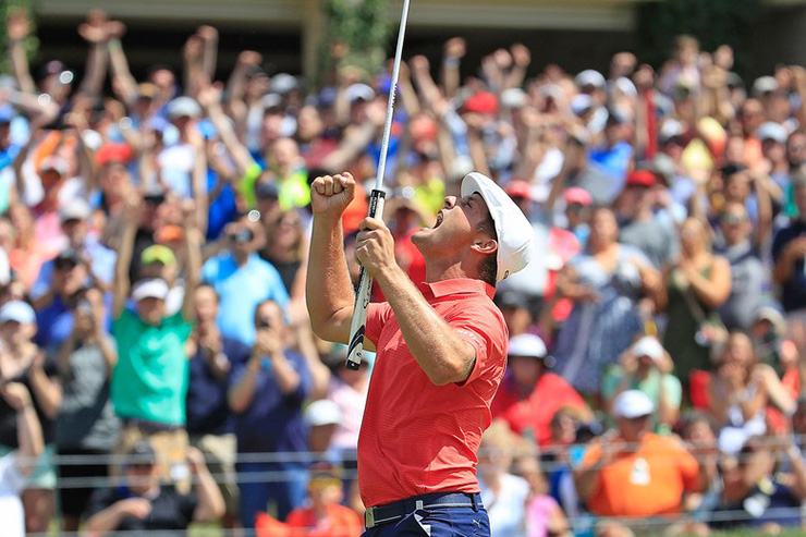Bryson DeChambeau wins the Memorial with birdie on the second playoff hole