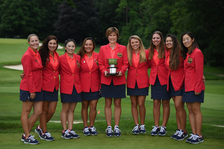Team USA sweeps Sunday singles to finish off a dominant 17-3 Curtis Cup victory at Quaker Ridge