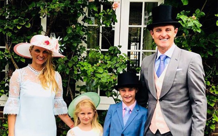 Justin Rose’s wife owns a stud racehorse with a perfect name