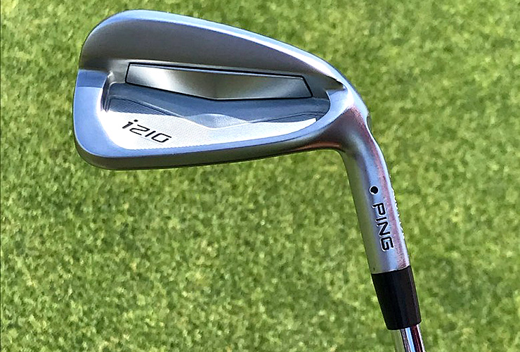 Pernilla Lindberg in contention at ShopRite with an unusual set of irons