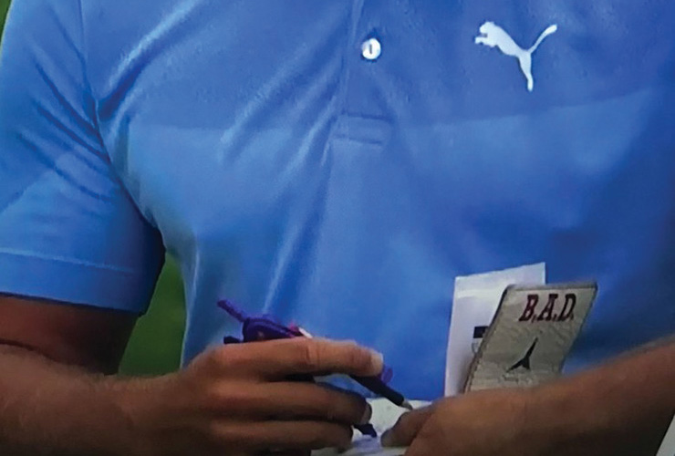 PGA Tour rules official tells Bryson DeChambeau he might not be able to use a compass on the course