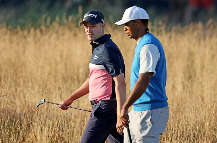 The Open 2018: Russell Knox feels the heat playing next to Tiger