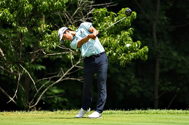 The clubs Michael Kim used to win the John Deere Classic