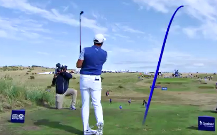 Tour pros try the Hickory Challenge at the Scottish Open, and the results were hilariously mixed
