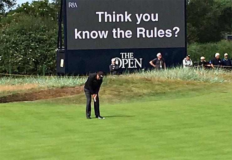 The Open 2018: Scoreboard (accidentally?) roasts Phil Mickelson’s Shinnecock rules snafu at Carnoustie