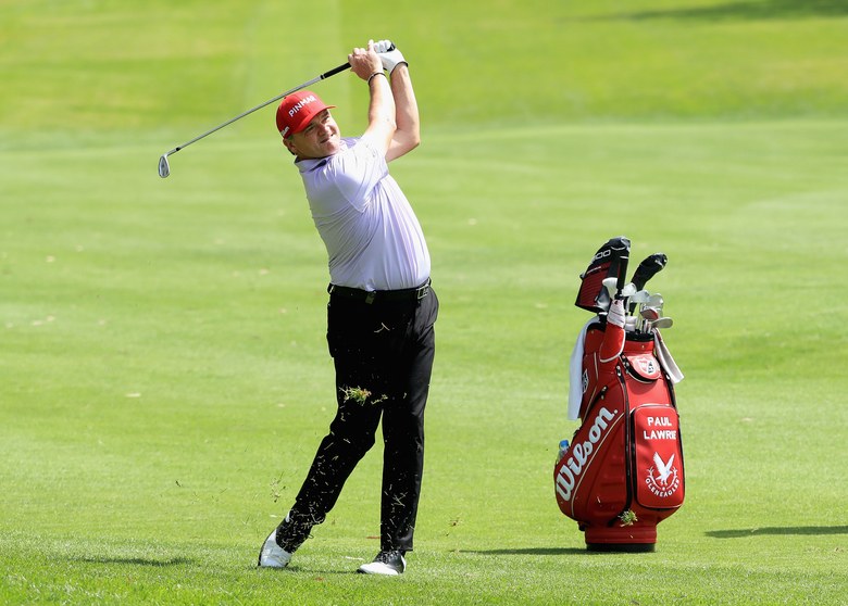Injuries will keep Paul Lawrie from returning to Carnoustie, site of his 1999 Open triumph