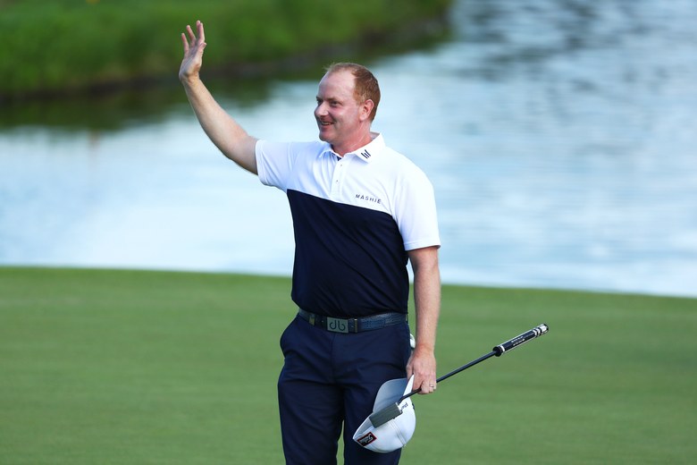 Journeyman Richard McEvoy gets elusive first win as Bryson DeChambeau stumbles over final four holes
