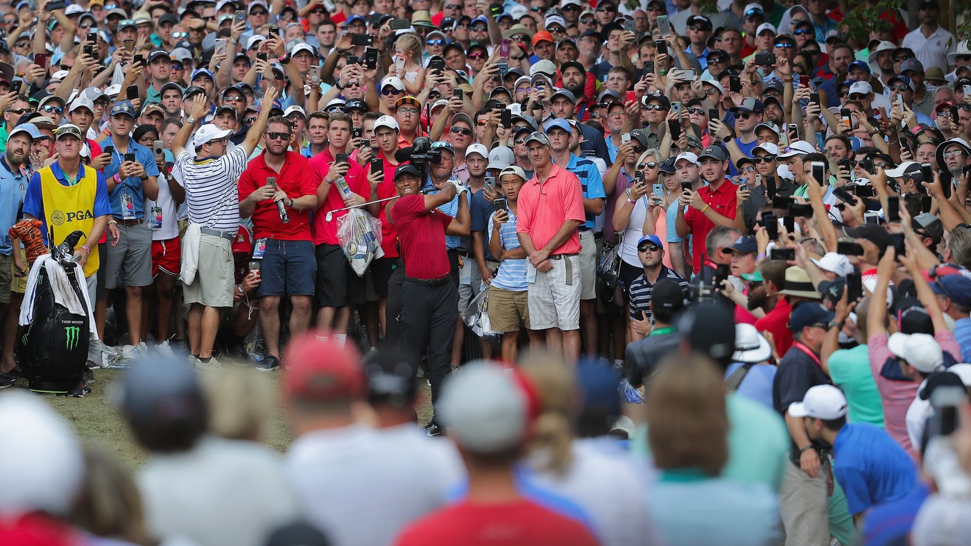 PGA Championship 2018: Tiger Woods’ remarkable final round, in pictures