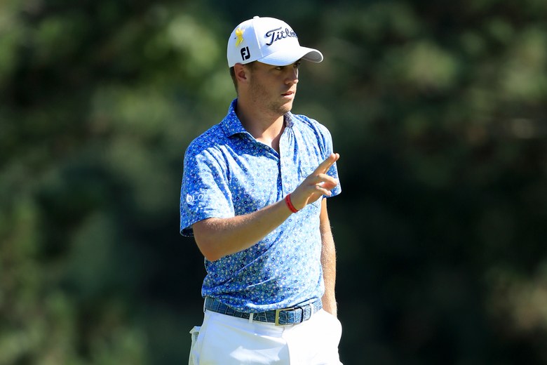 Justin Thomas holds three-shot lead over Rory McIlroy, Ian Poulter at the WGC-Bridgestone Invitational