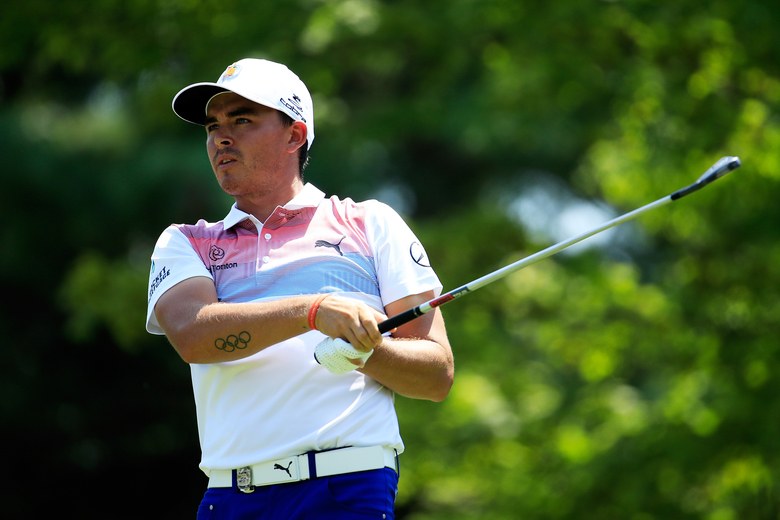 PGA Championship 2018: Rickie Fowler, Tiger Woods rolling when weather postponed completion of second round