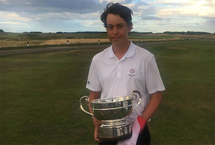 Hill makes fast start to British Boys Amateur Championship
